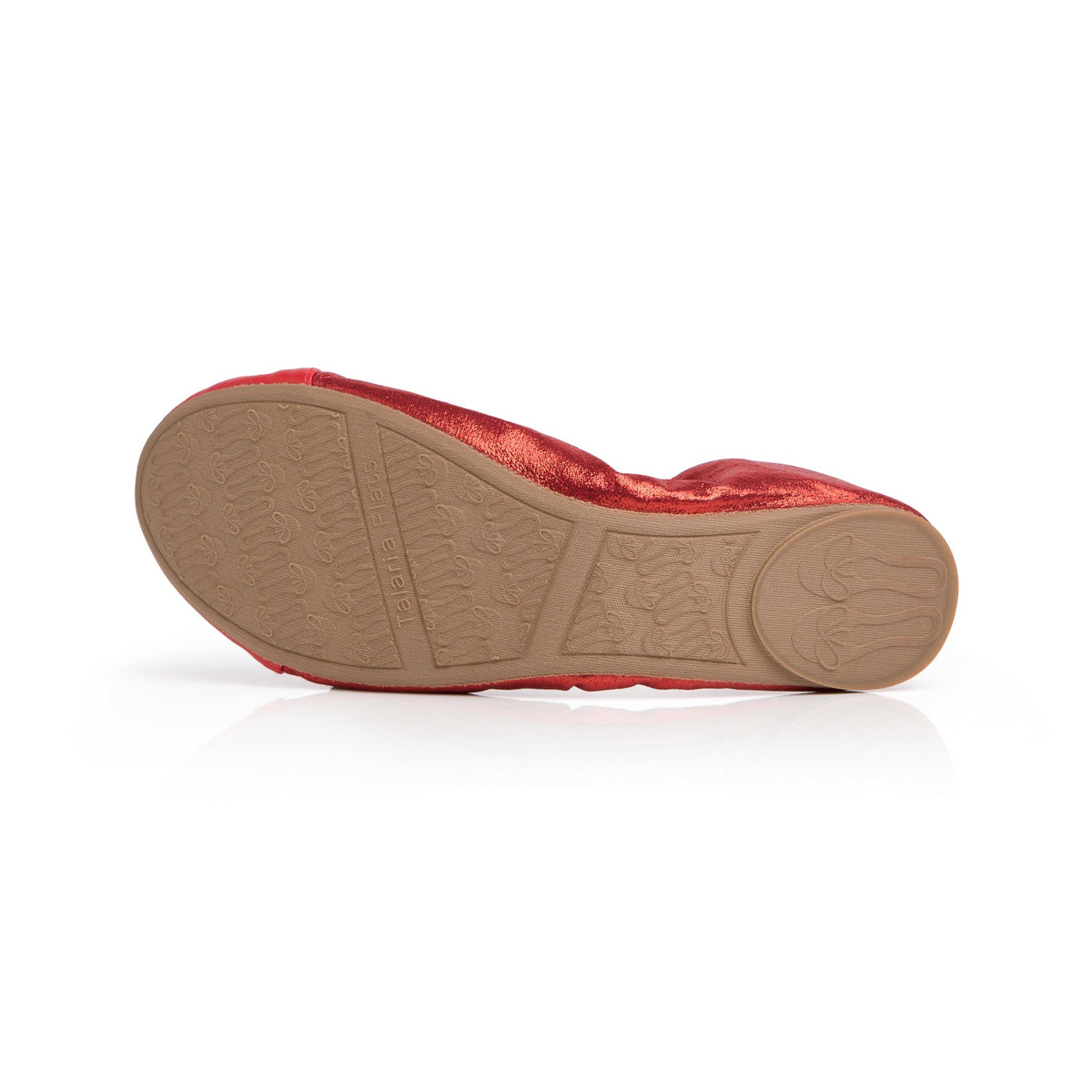 Ruby Red Ballet Flats