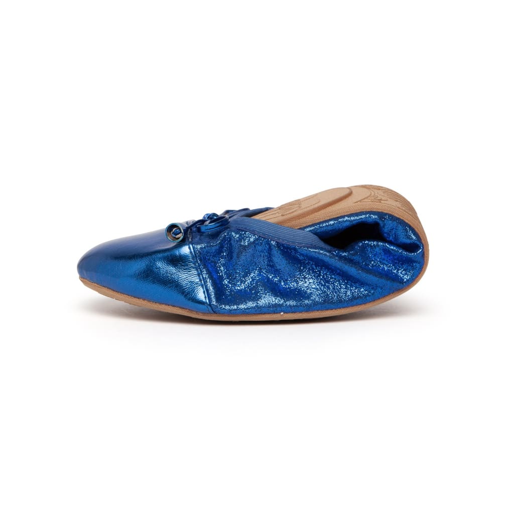 Cobalt Blue Ballet Flats