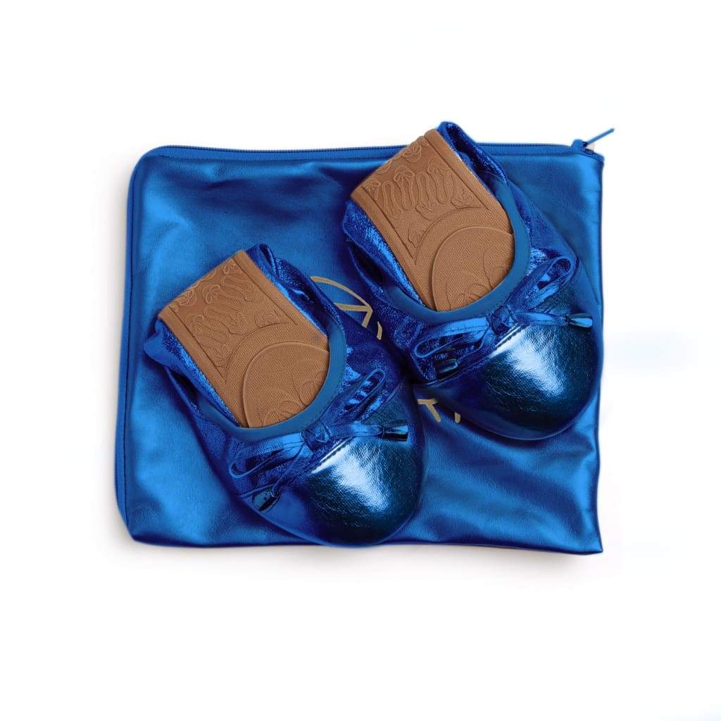 Cobalt Blue Ballet Flats