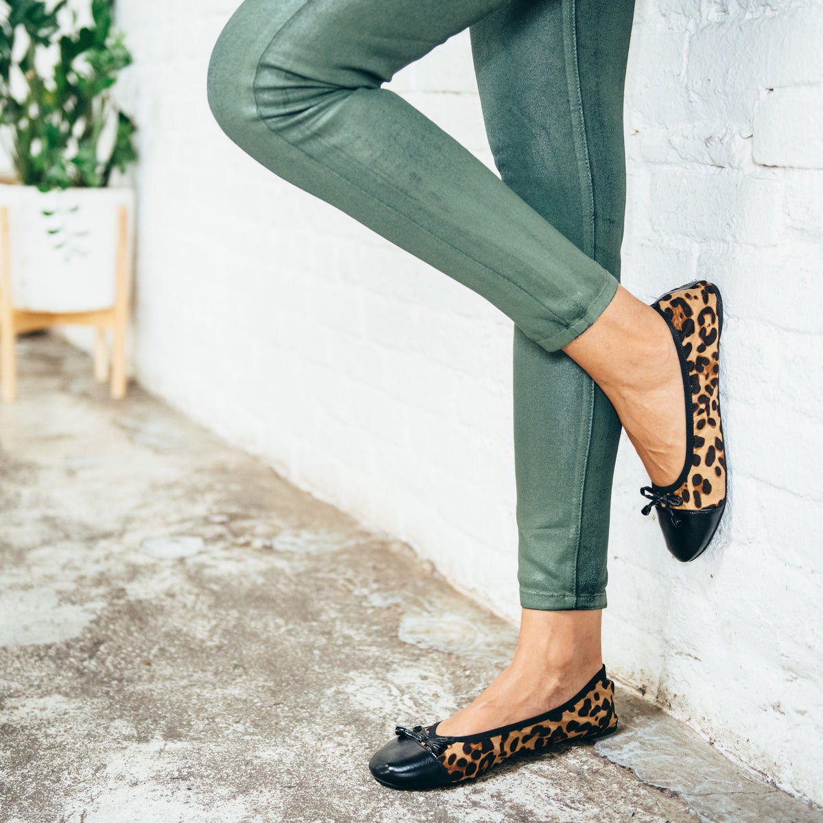 Leopard Print Ballet Flats